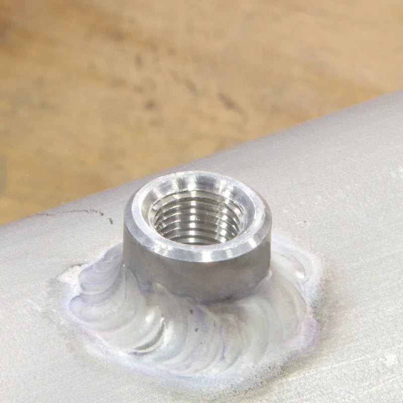 Banks Power 1/8 NPT/6061-T6 Aluminum Weld Bungs - Installation View