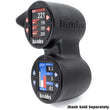 Load image into Gallery viewer, Banks Power 19-21 Chevy/GMC 1500 / 20-23 Chevy/GMC 2500/3500 - iDash Stealth Dual Pod Mount 52mm - Side View