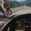 Load image into Gallery viewer, Banks Power 19-21 Chevy/GMC 1500 / 20-23 Chevy/GMC 2500/3500 - iDash Stealth Dual Pod Mount 52mm - Back View