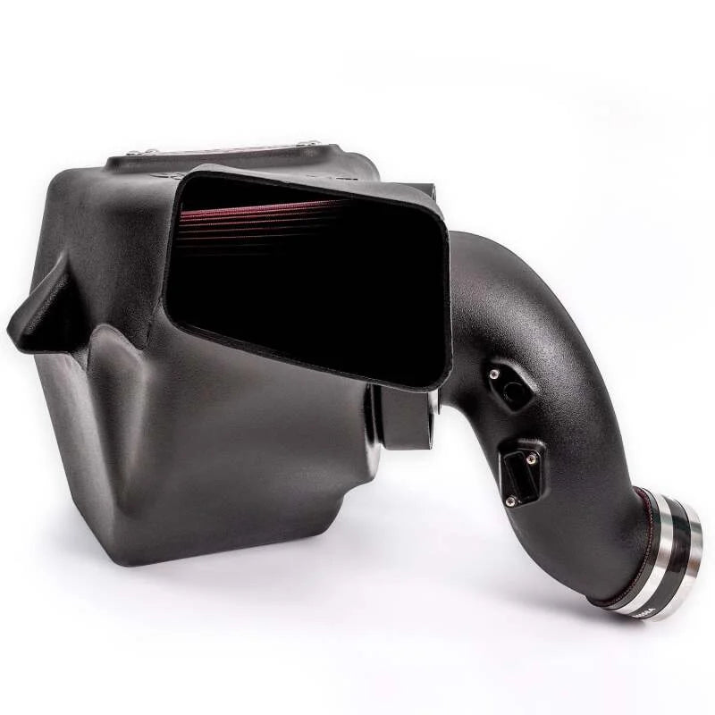 Banks Power 19-21 Dodge Ram 6.7L Ram-Air Intake System - Oiled Filter - Back View