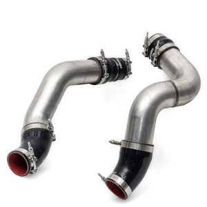 Banks Power 19-21 Ram 2500/3500 6.7L Cummins Boost Tube Upgrade Kit - Red Raw Finish - Main Product View