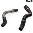 Load image into Gallery viewer, Banks Power 19-21 Ram 2500/3500 6.7L Cummins Boost Tube Upgrade Kit - Red Raw Finish - Back View