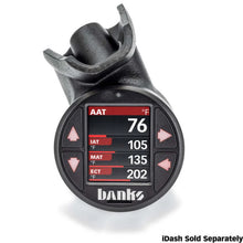 Load image into Gallery viewer, Banks Power 19-23 Dodge RAM 2500/3500 - iDash Stealth Pod Mount 52mm - Installation View