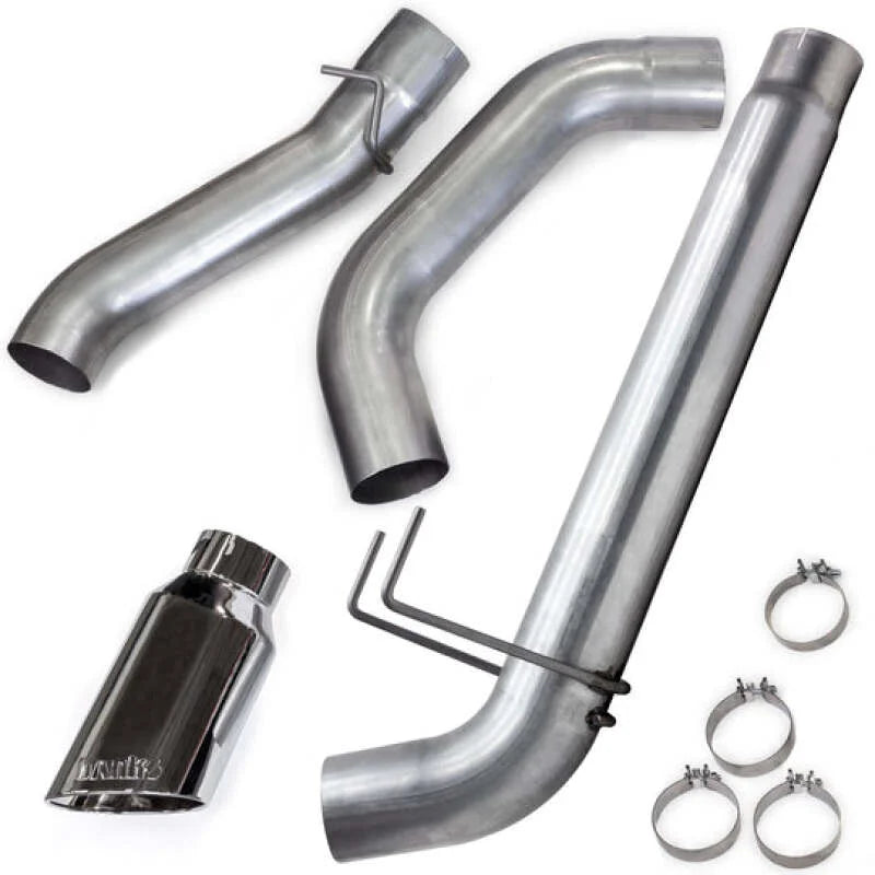 Banks Power 19-23 Ram 6.7L CCLB MSAL Monster Exhaust System - SS Single Exhaust w/ Chrome Tip - Installation View