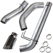 Load image into Gallery viewer, Banks Power 19-24 Dodge RAM 6.7L 5in Monster Exhaust SideKick - S/S Tip SRW Only - Back View