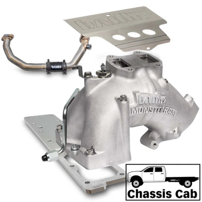 Banks Power 19-24 Ram 3500/4500/5500 6.7L Diesel Monster-Ram Intake System w/Fuel Line - Natural - Additional View 5