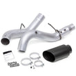 Load image into Gallery viewer, Banks Power 20-21 Chevy/GMC 2500/3500 6.6L Monster Exhaust System - Black Tip - Side View