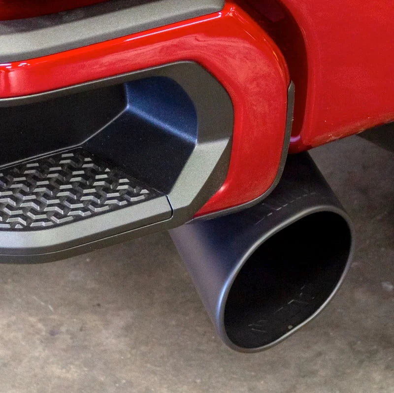 Banks Power 20-21 Chevy/GMC 2500/3500 6.6L Monster Exhaust System - Black Tip - Installation View