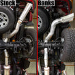 Load image into Gallery viewer, Banks Power 20-21 Chevy/GMC 2500/3500 6.6L Monster Sport Exhaust System - Side View
