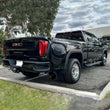 Load image into Gallery viewer, Banks Power 20-23 Chevy/GMC Duramax DRW Crew Cab 5.0in Monster Exhaust w/ Black Tip - Installation View