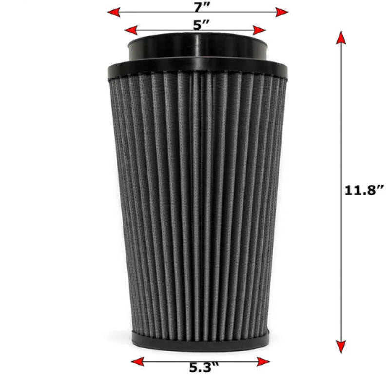 Banks Power 20-23 Ford 6.7L Air Filter Element Ram-Air System Dry Filter - Installation View