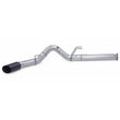 Load image into Gallery viewer, Banks Power 2017 Ford 6.7L 5in Monster Exhaust System - Single Exhaust w/ Black Tip - Side View