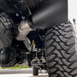 Load image into Gallery viewer, Banks Power 2017 Ford 6.7L 5in Monster Exhaust System - Single Exhaust w/ Black Tip - Back View