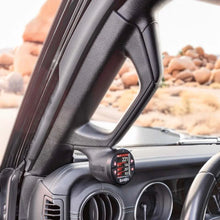 Load image into Gallery viewer, Banks Power 2018-2023 Jeep Gauge Pod Kit - Single Gauge - Lower Mount - Back View
