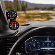 Load image into Gallery viewer, Banks Power 2022+ GM - iDash Stealth Dual Gauge Pod Kit - Side View