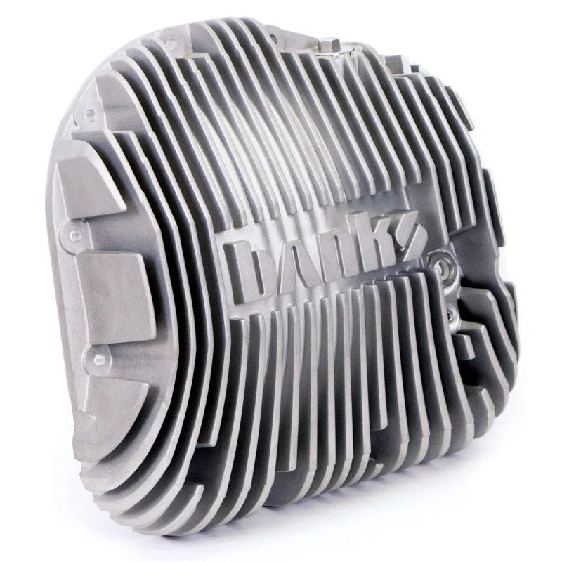 Banks Power 85-19 Ford F250/ F350 10.25in 12 Bolt Natural Differential Cover Kit - Installation View
