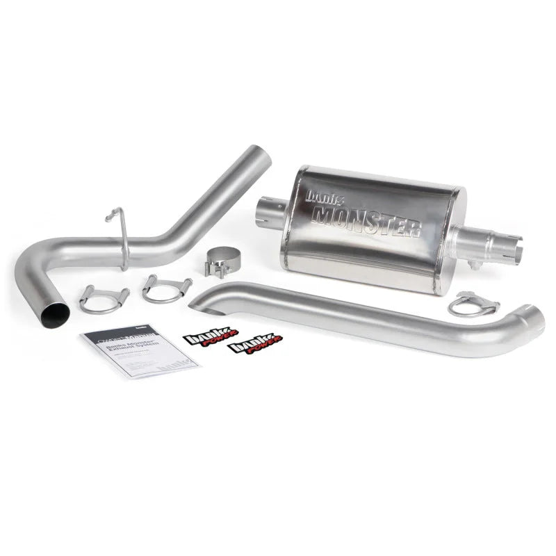 Banks Power 87-01 Jeep 4.0L Cherokee Monster Exhaust System - Detail View