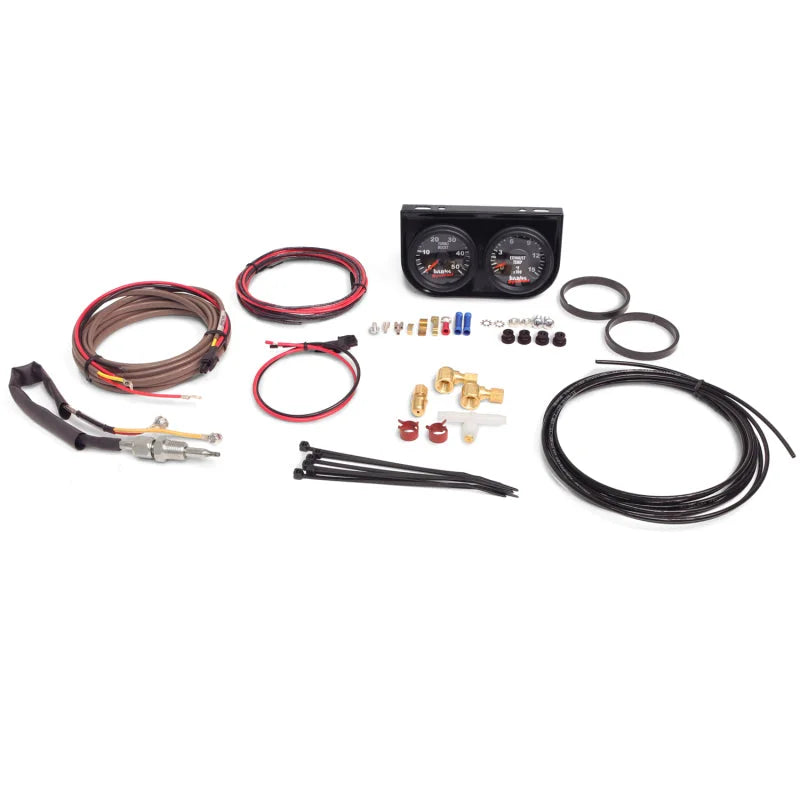 Banks Power 94-03 Ford 7.3L Pyro & Boost Instrument Assy - Side View
