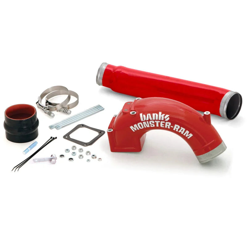 Banks Power 98-02 Dodge 5.9L Monster-Ram Intake w/ Boost Tube - Side View