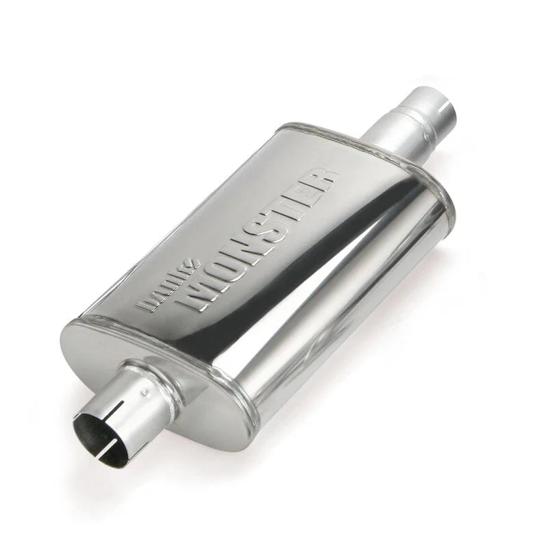 Banks Power 98-99 Jeep 4.0L Wrangler PowerPack System - SS Single Exhaust w/ Black Tip - Back View