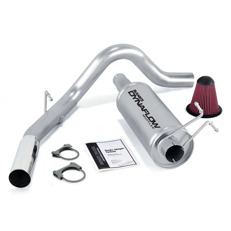 Banks Power 99-04 Ford 6.8L Excursion Stinger System - Side View