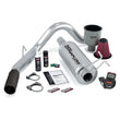 Load image into Gallery viewer, Banks Power 99-04 Ford 6.8L Ext/Crew Cab Stinger System w/ AutoMind - SS Single Exhaust w/ Black Tip - Side View