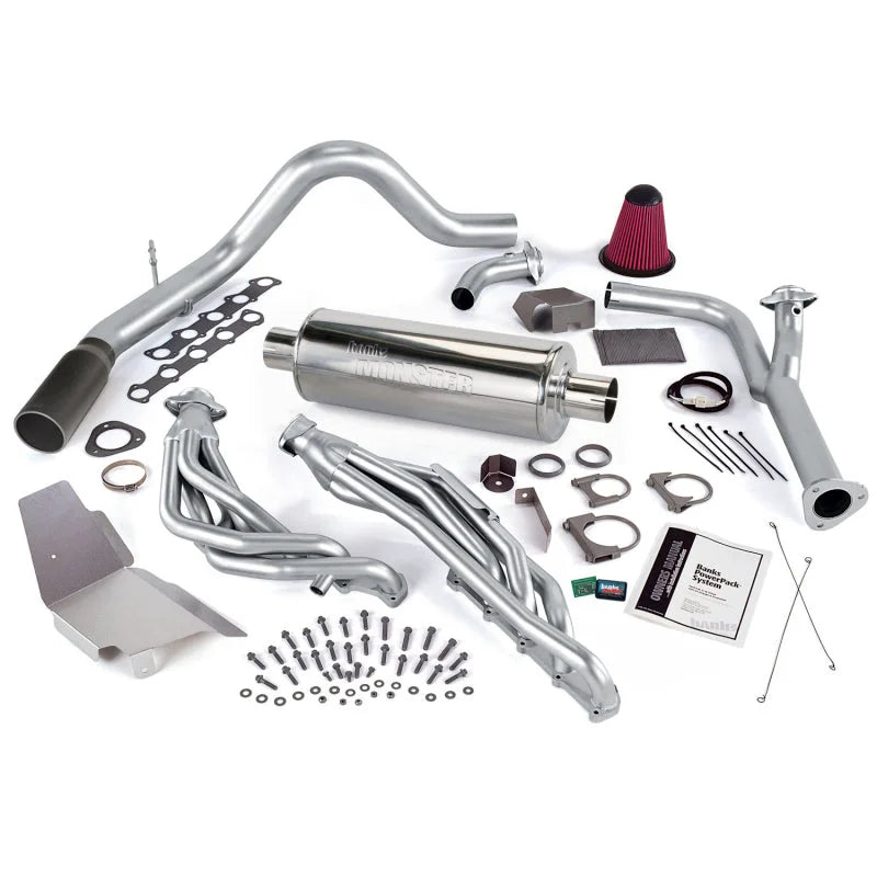 Banks Power 99-04 Ford 6.8L Truck EGR-Early Cat PowerPack System W/AutoMind - Side View