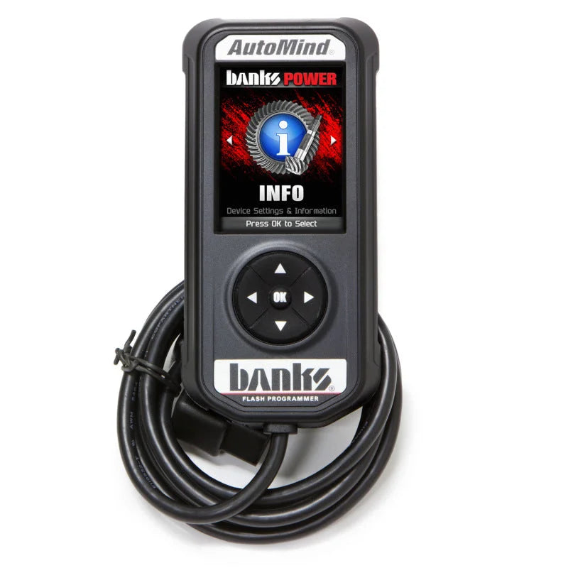 Banks Power 99-15 Ford Diesel/Gas (Except Motorhome and Van) AutoMind Programmer - Hand Held - Detail View