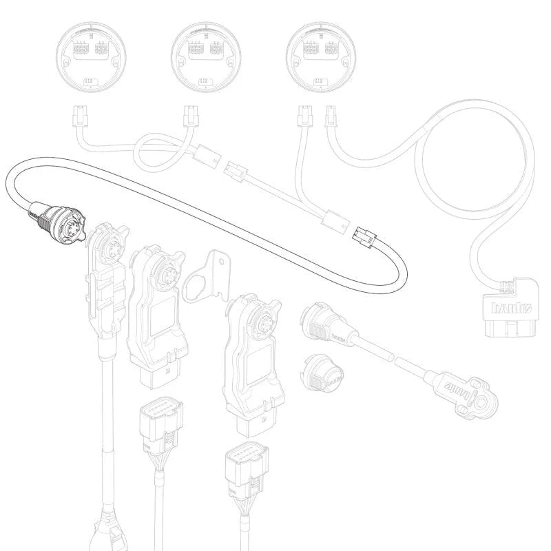 Banks Power Cable, Starter - Banks PowerBus-II & III, 6-Pin - Detail View