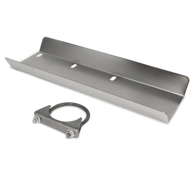 Banks Power Extension Heatshield Kit (Use w/ 3in Tail Pipes) - Side View