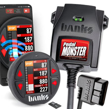 Load image into Gallery viewer, Banks Power Pedal Monster Kit Molex MX64 6-Way CONFIG 2 PM-03 w/iDash Data Pro 06-07 Chevy - Main Product View