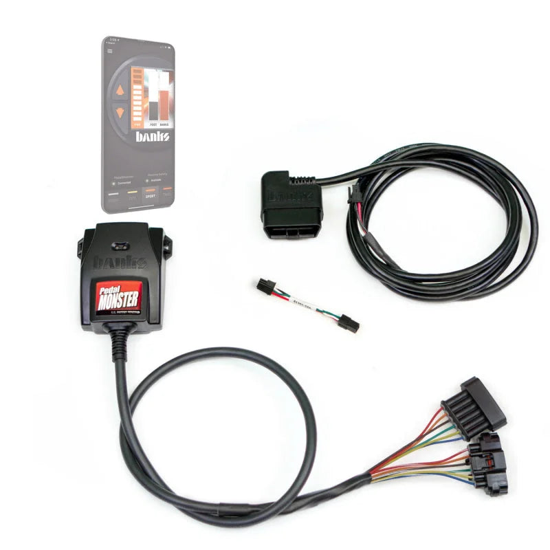 Banks Power Pedal Monster Kit (Stand-Alone) - Molex MX64 - 6 Way - Use w/Phone - Additional View 5