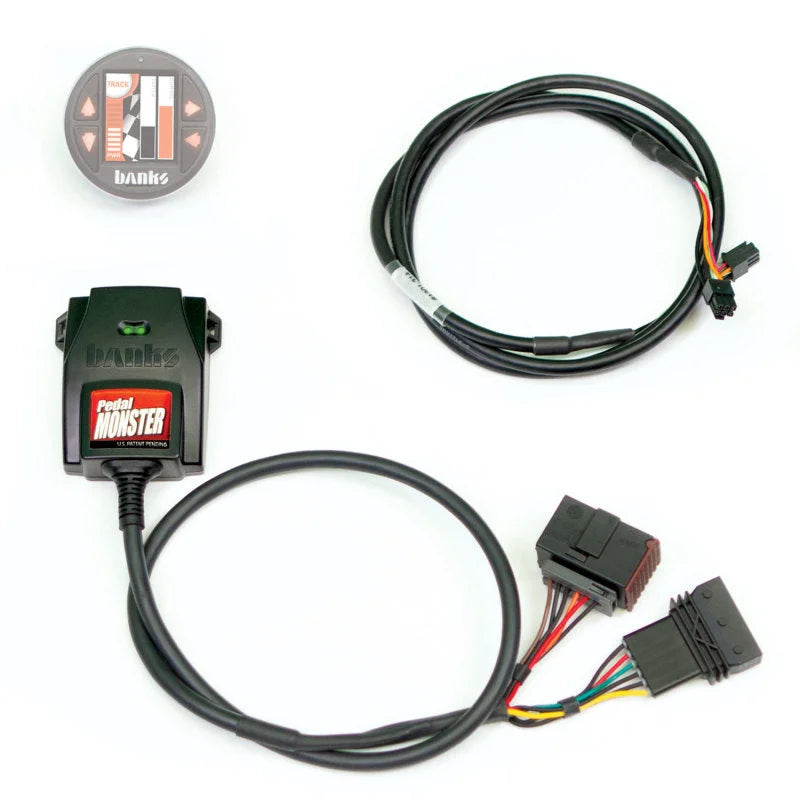 Banks Power Pedal Monster Kit (Stand-Alone) - TE Connectivity MT2 - 6 Way - Use w/iDash 1.8 - Back View