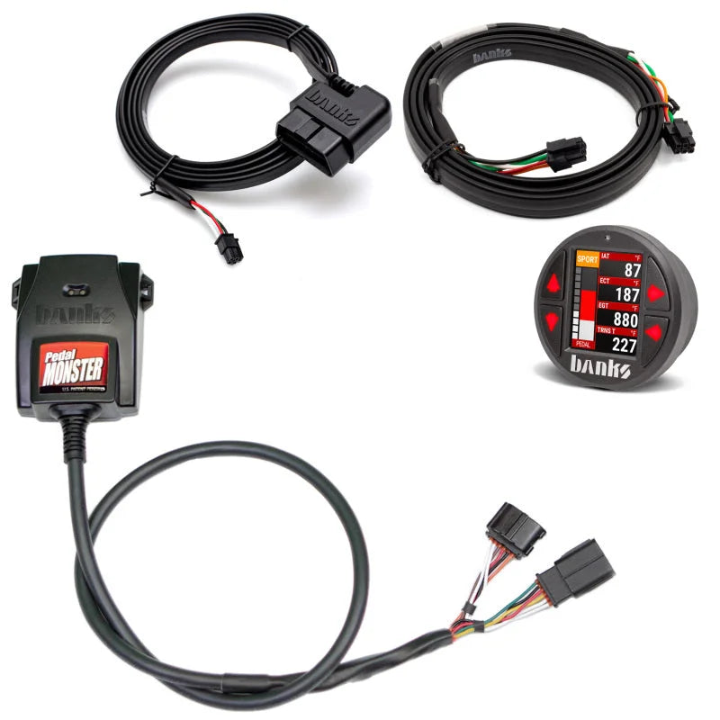 Banks Power Pedal Monster Kit Sumitomo TS 025 Sealed Series 6-Way CONFIG 1 PM-05 With iDash Pro - Detail View