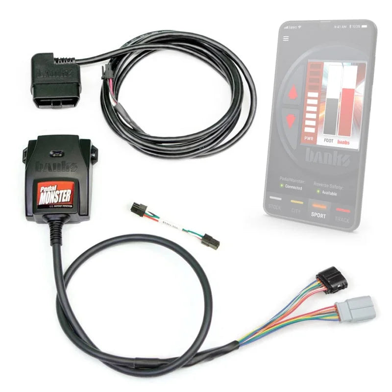 Banks Power Pedal Monster Throttle Sensitivity Booster (Stand-Alone) - Use w/Phone - Additional View 5