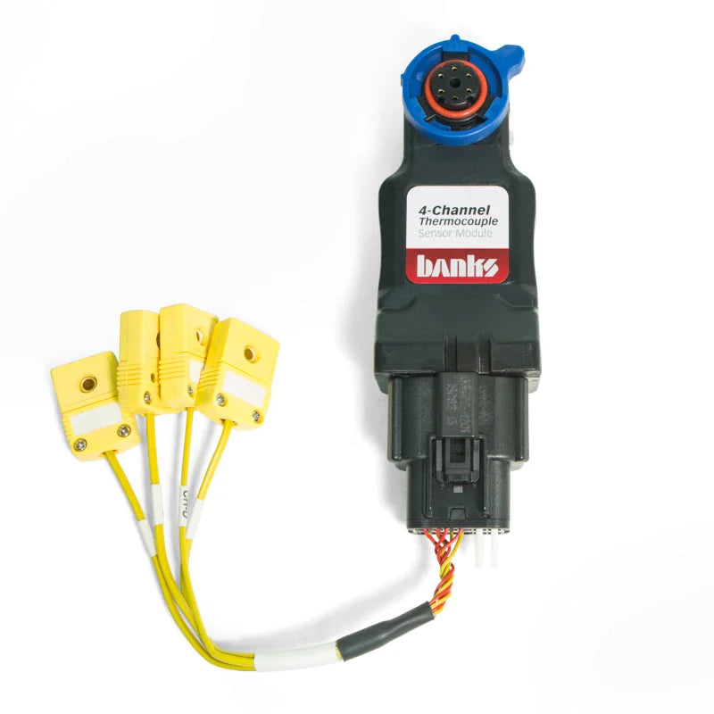 Banks Power iDash 1.8 DataMonster / Super Gauge 4 Ch Thermocouple Module System - Main Product View