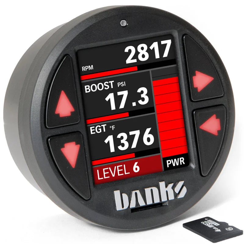 Banks Power iDash 1.8 DataMonster Universal CAN Gauge for use w/Banks Bus Modules - Side View