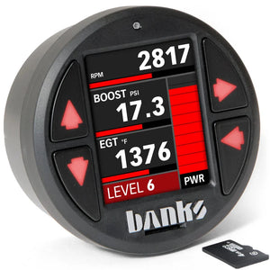Banks Power iDash 1.8 DataMonster Universal CAN Gauge for use w/Banks Bus Modules - Side View
