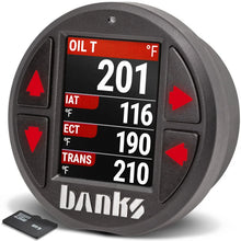 Load image into Gallery viewer, Banks Power iDash Data Pro System Universal CAN all 2008+ Stand Alone - Back View