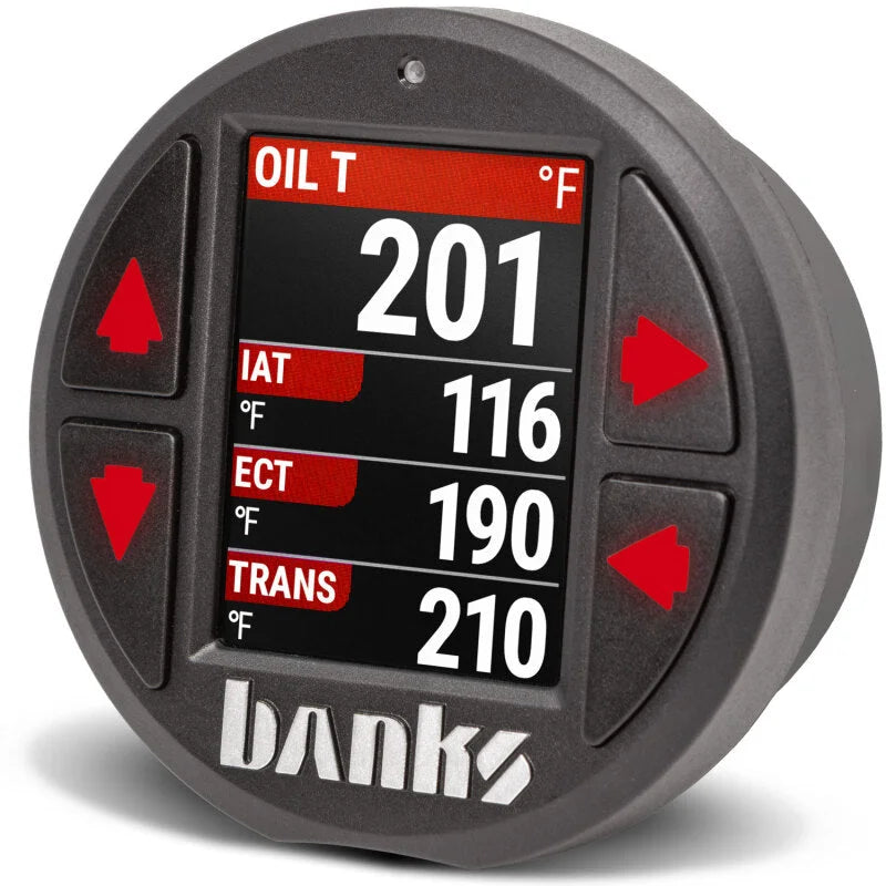 Banks Power iDash Pro System Universal CAN All 2008+ Stand Alone - Back View