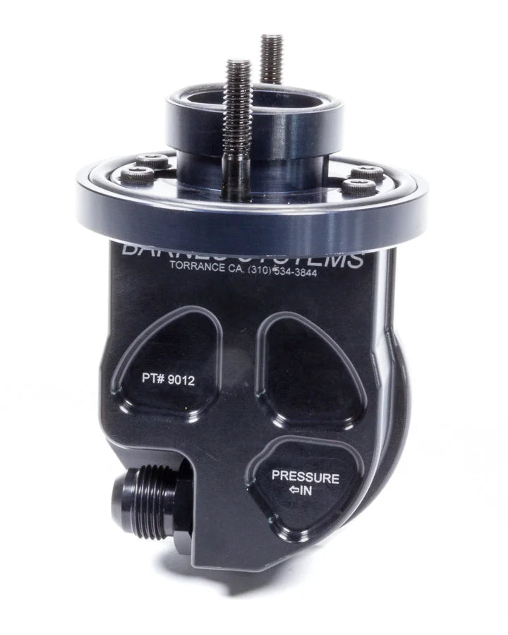Barnes Systems Oil Filter Adapter SBC 90 Deg w/#10 Inlet 9012-10