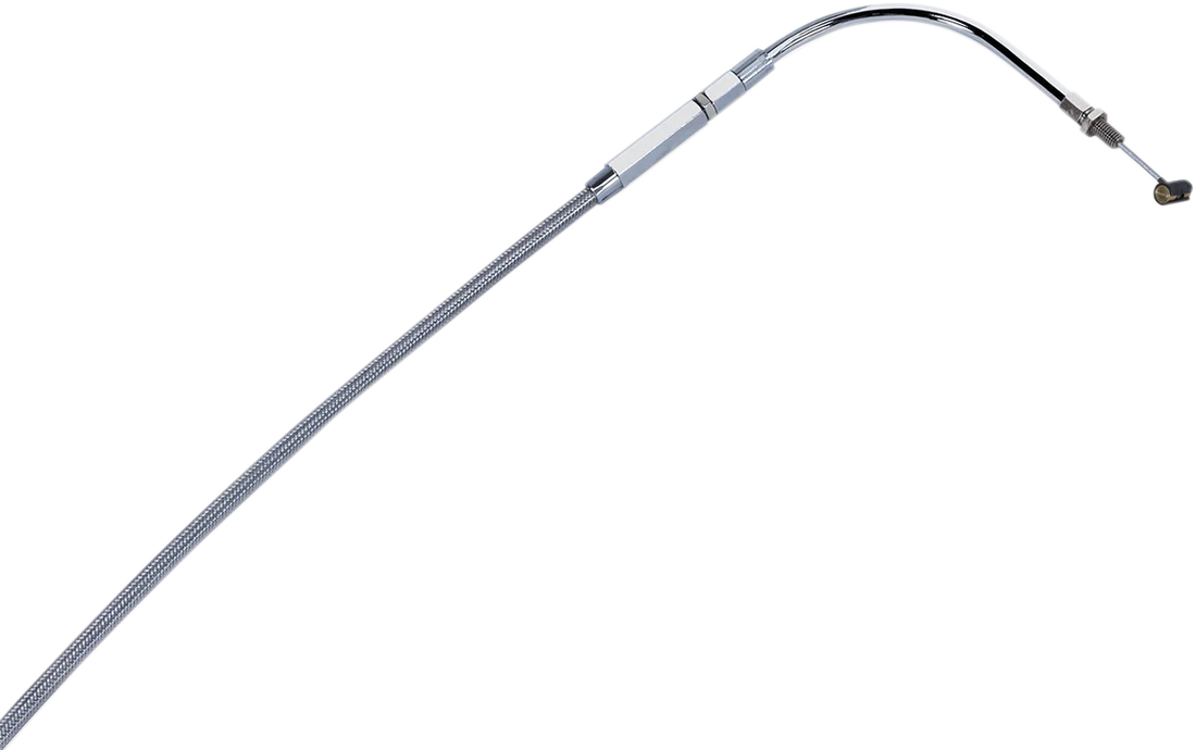 Barnett Clutch Cable - Victory - Stainless Steel 102-85-10003 - Side View