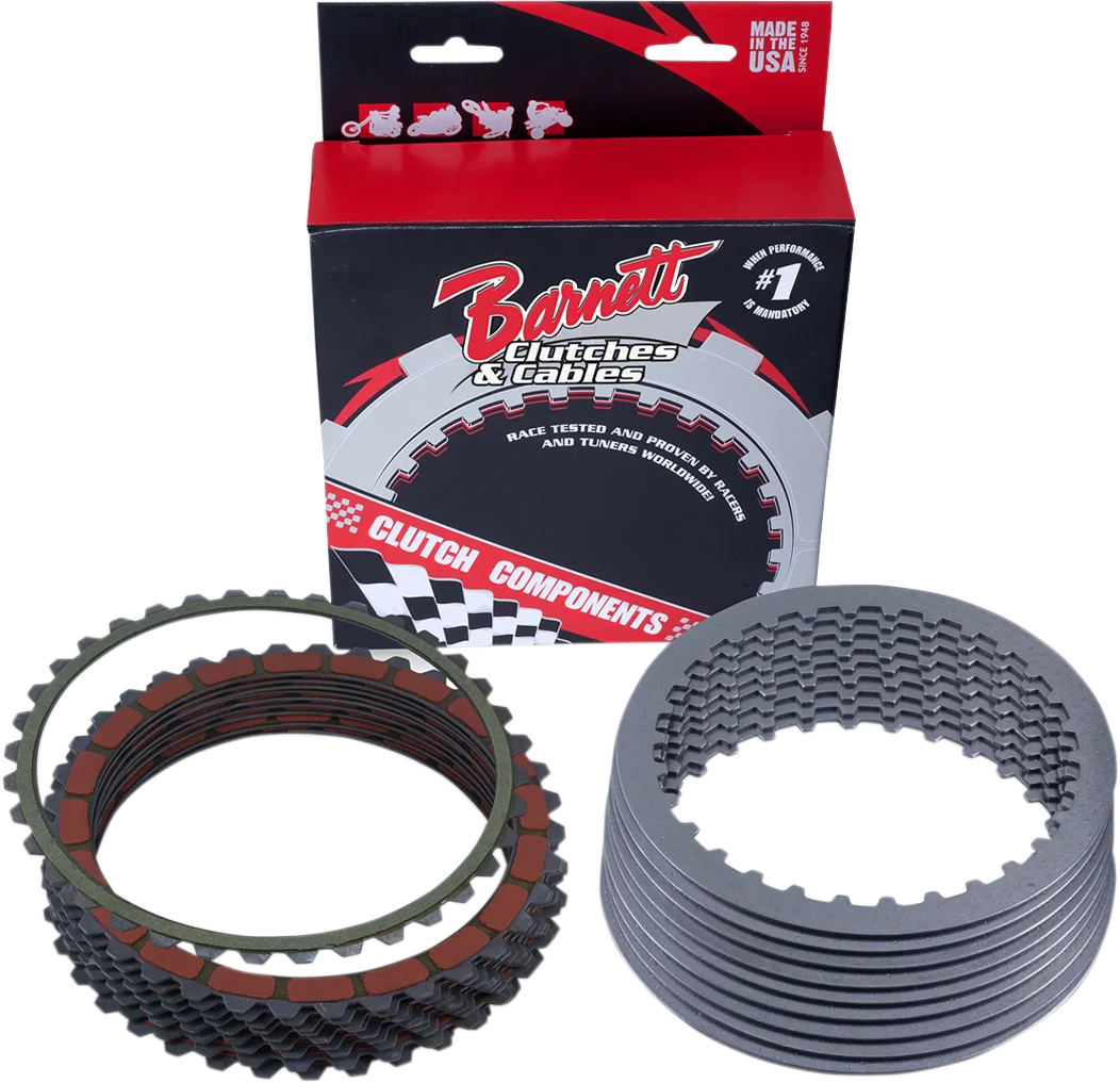 Barnett Clutch Plate Kit - Victory 306-85-40001 - Side View