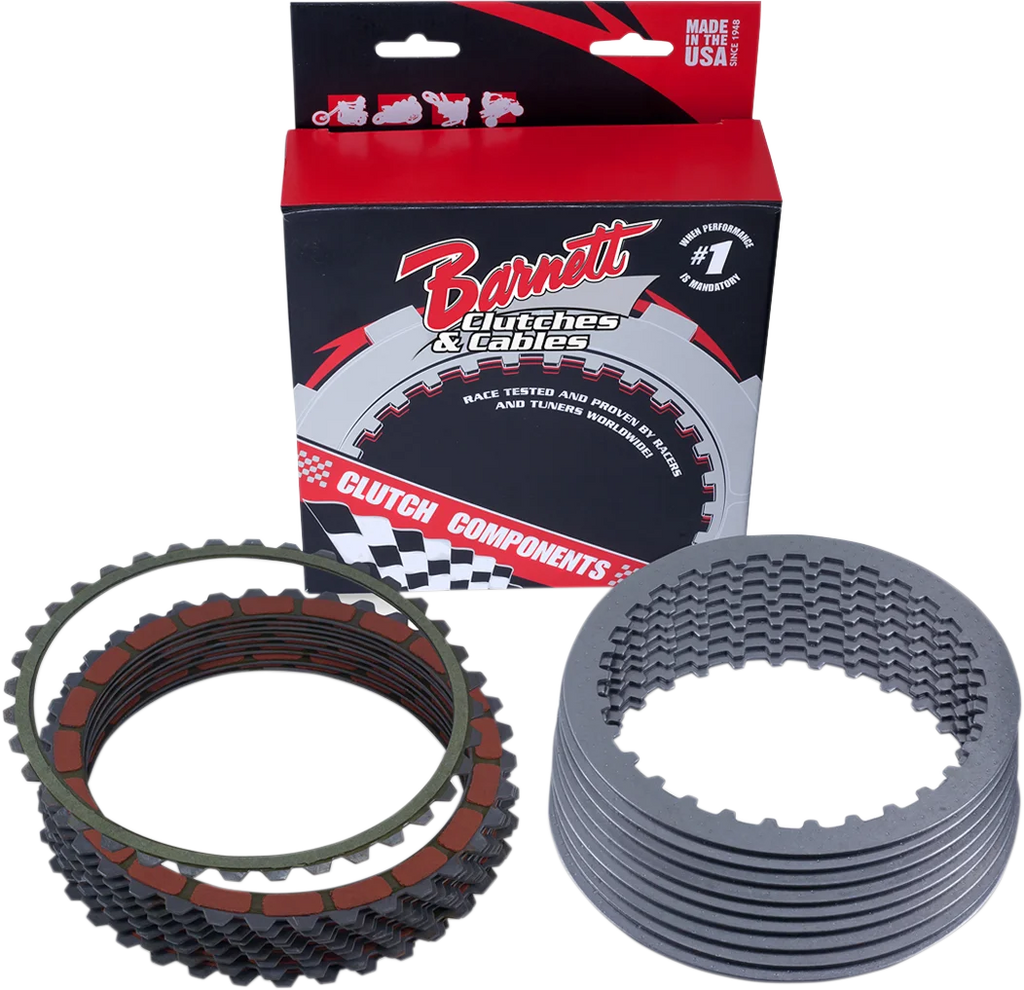Barnett Clutch Plate Kit - Victory 306-85-40001 - Side View