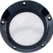 Load image into Gallery viewer, Barnett Derby Cover - Black/Clear - '99-'06 Big Twin 343-30-44006 - Main Product View