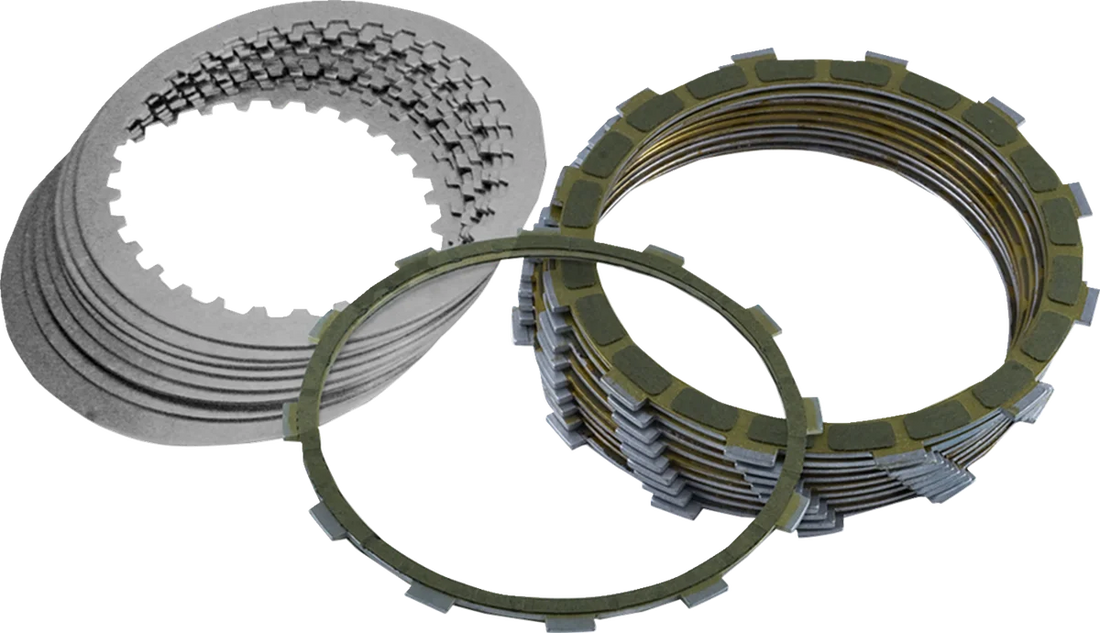 Barnett Extra Plate Clutch Kit - Indian - Kevlar 304-40-10030 - Side View