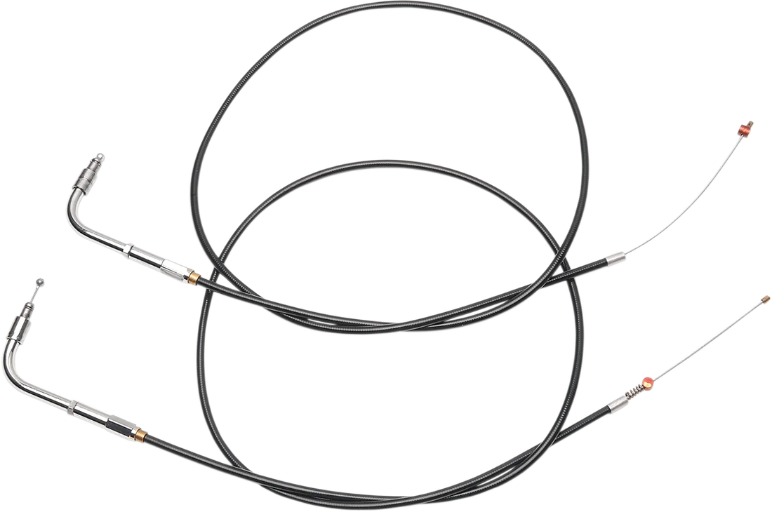 Barnett Idle Cable - Black 101-30-40024 - Side View