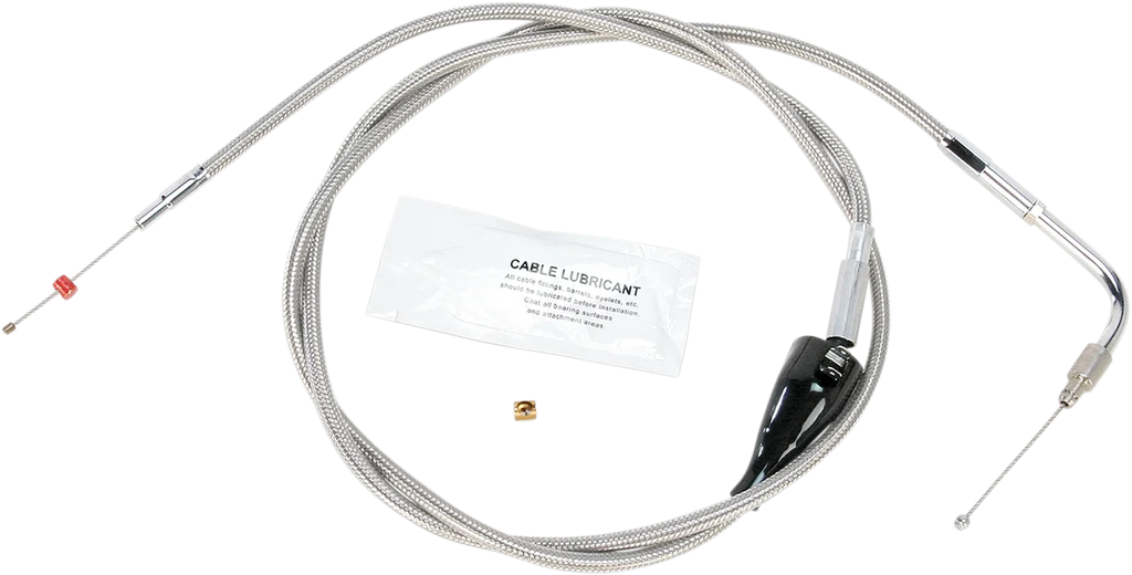 Barnett Idle Cable - Cruise - +12" - Stainless Steel 102-30-41004-12 - Main Product View