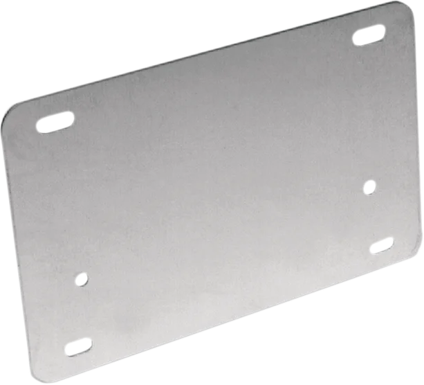 Barnett License Backing Plate - Stainless Steel 709-80-71012