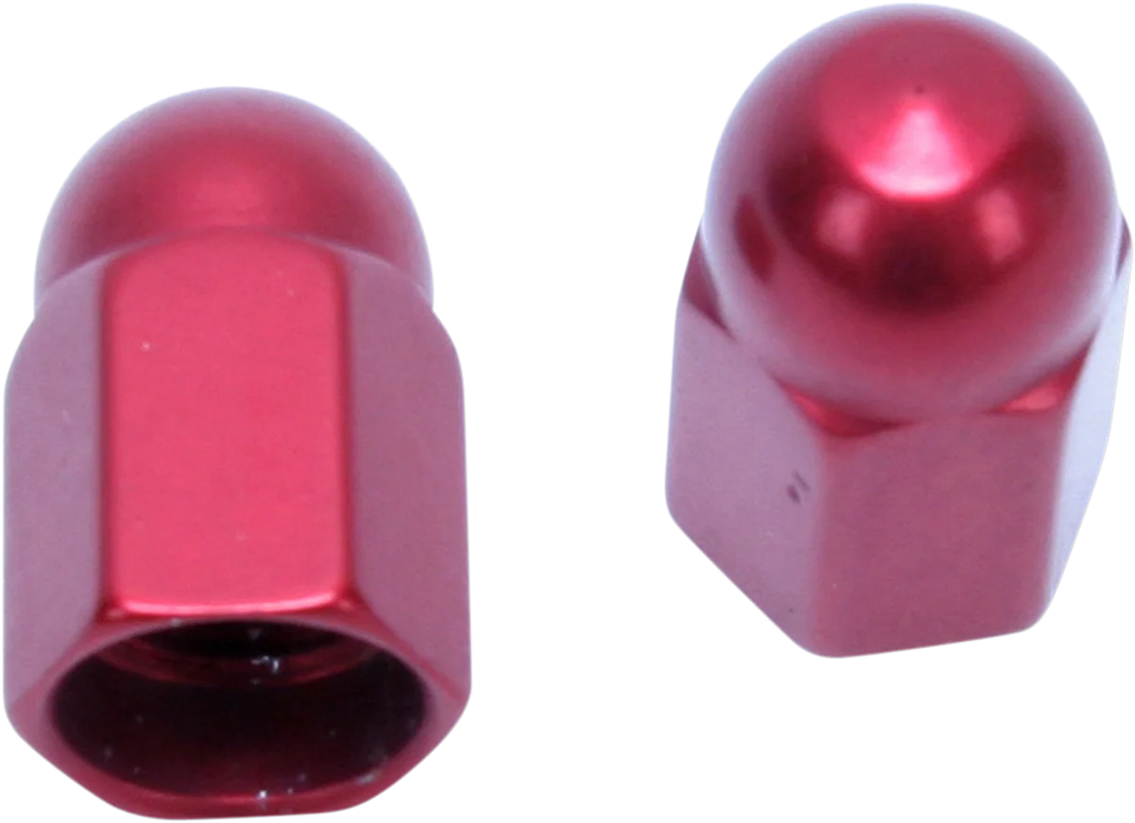 Barnett Valve Caps - Red Anodized 704-80-62001 - Main Product View